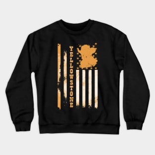 Yellowstone Cowboy Flag Crewneck Sweatshirt